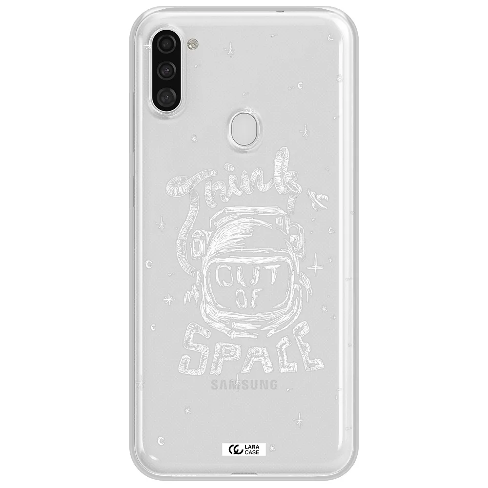 Think Out Of Space Samsung A11 Clear TPU Case