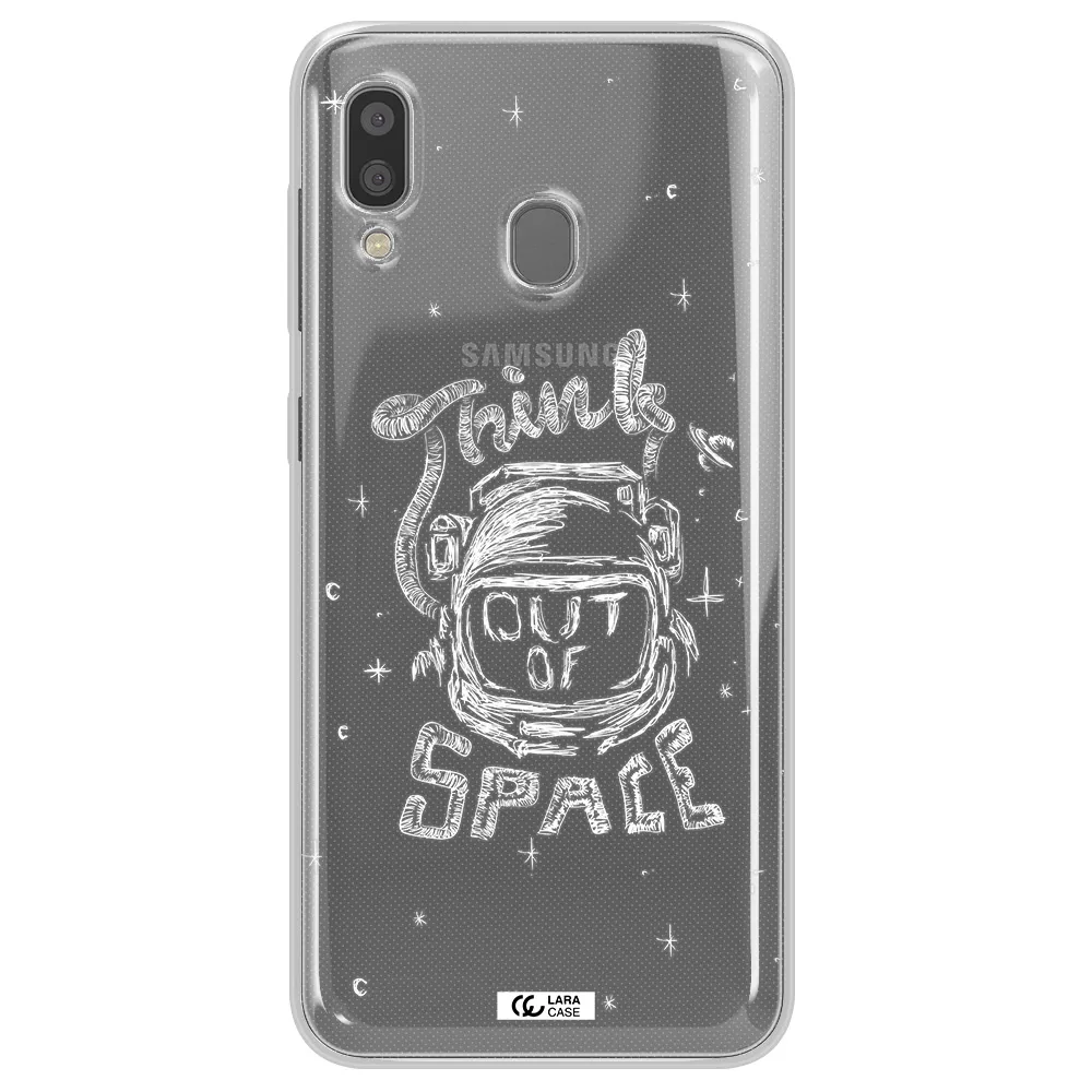 Think Out Of Space Samsung A20 Clear TPU Case