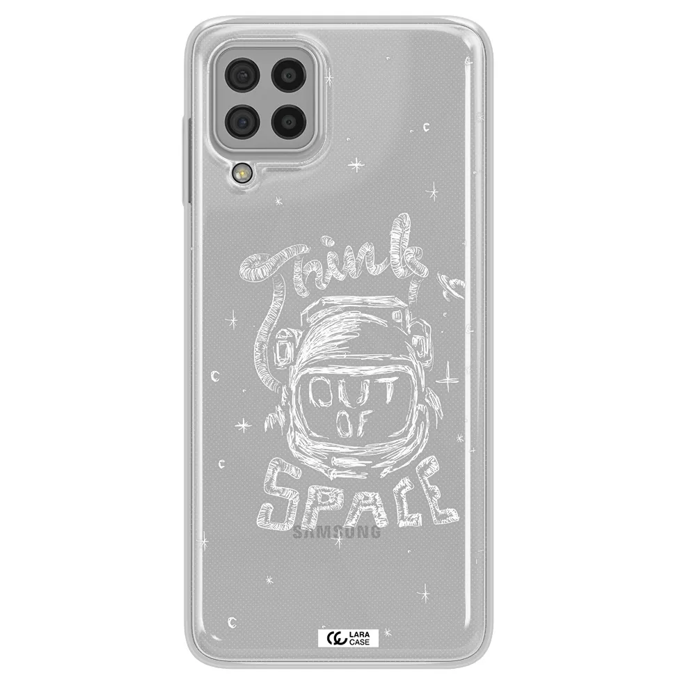Think Out Of Space Samsung A22 4g Clear TPU Case