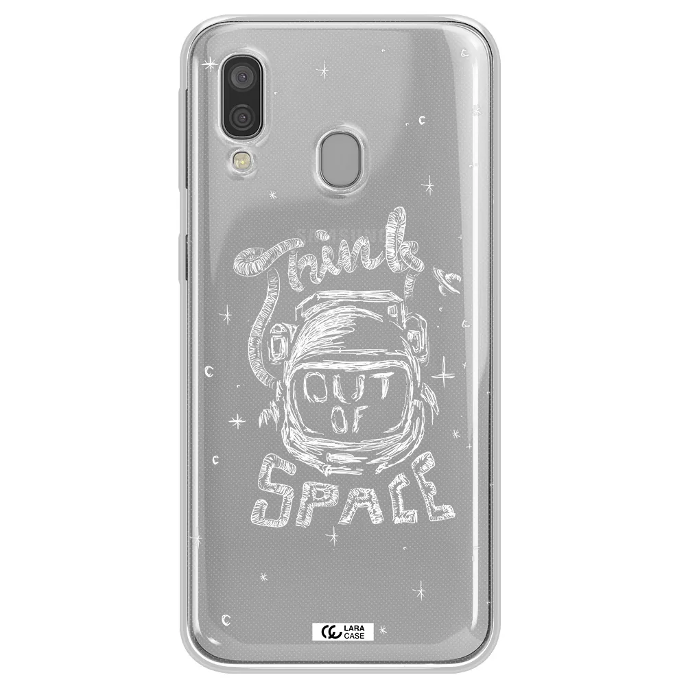 Think Out Of Space Samsung A40 Clear TPU Case