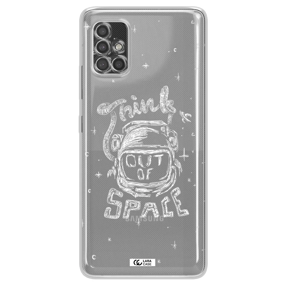 Think Out Of Space Samsung A40S Clear Tpu Case