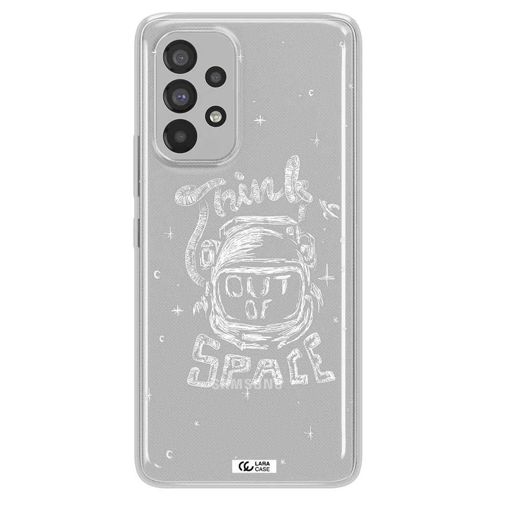 Think Out Of Space Samsung A53 Clear TPU Case