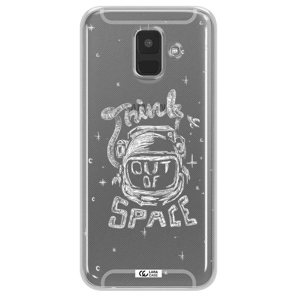 Think Out Of Space Samsung A6 Clear TPU Case
