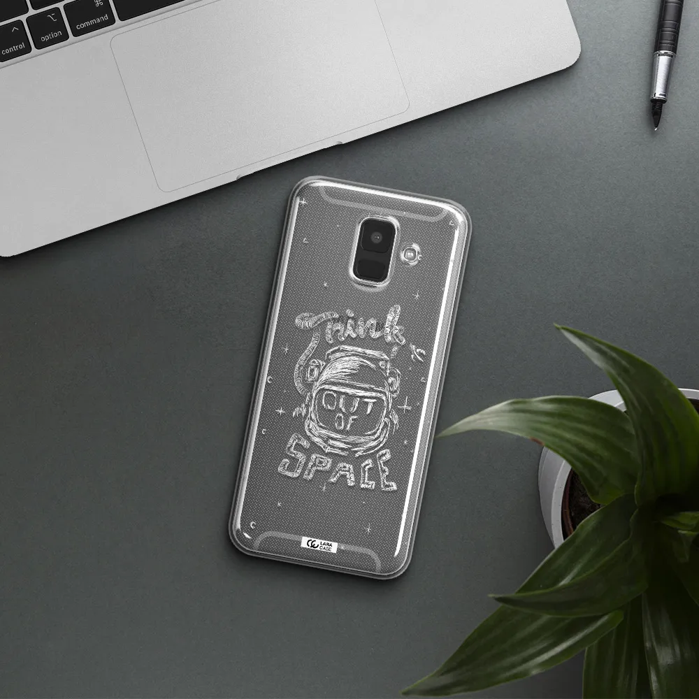 Think Out Of Space Samsung A6 Clear TPU Case