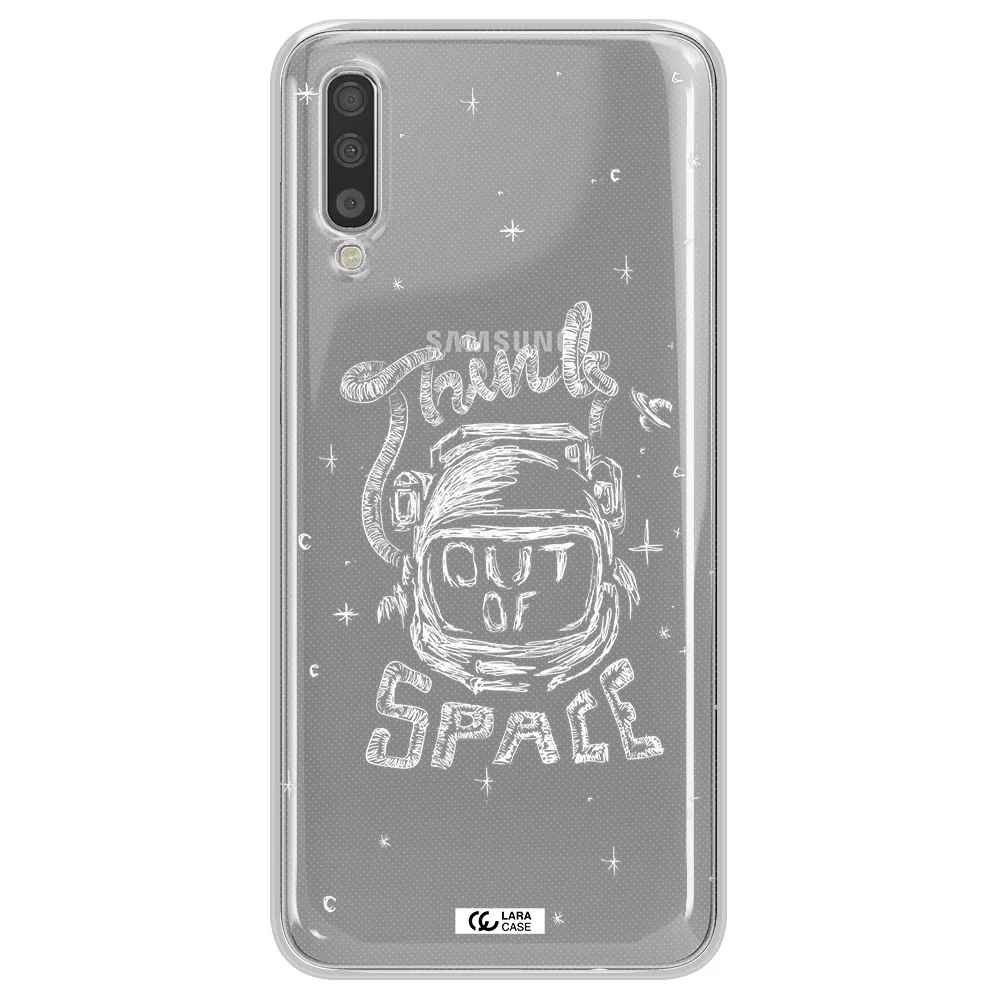 Think Out Of Space Samsung A70 Clear TPU Case