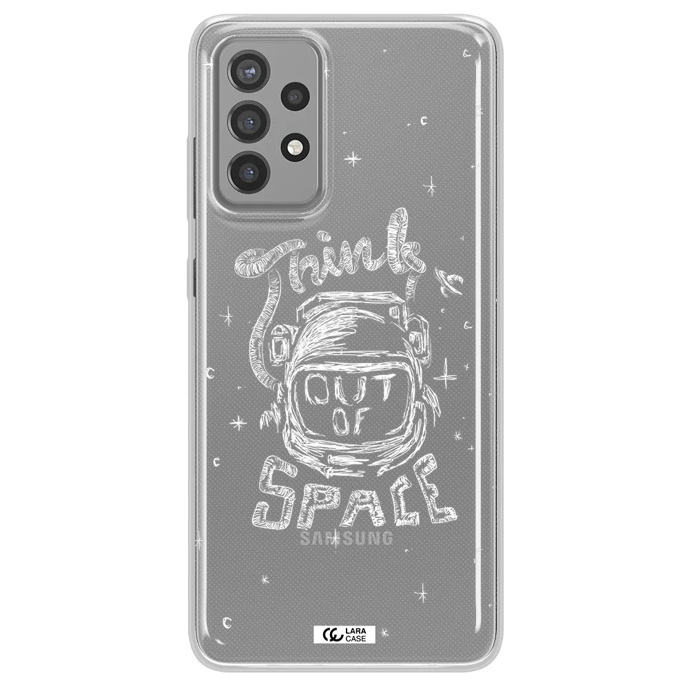 Think Out Of Space Samsung A72 Clear TPU Case