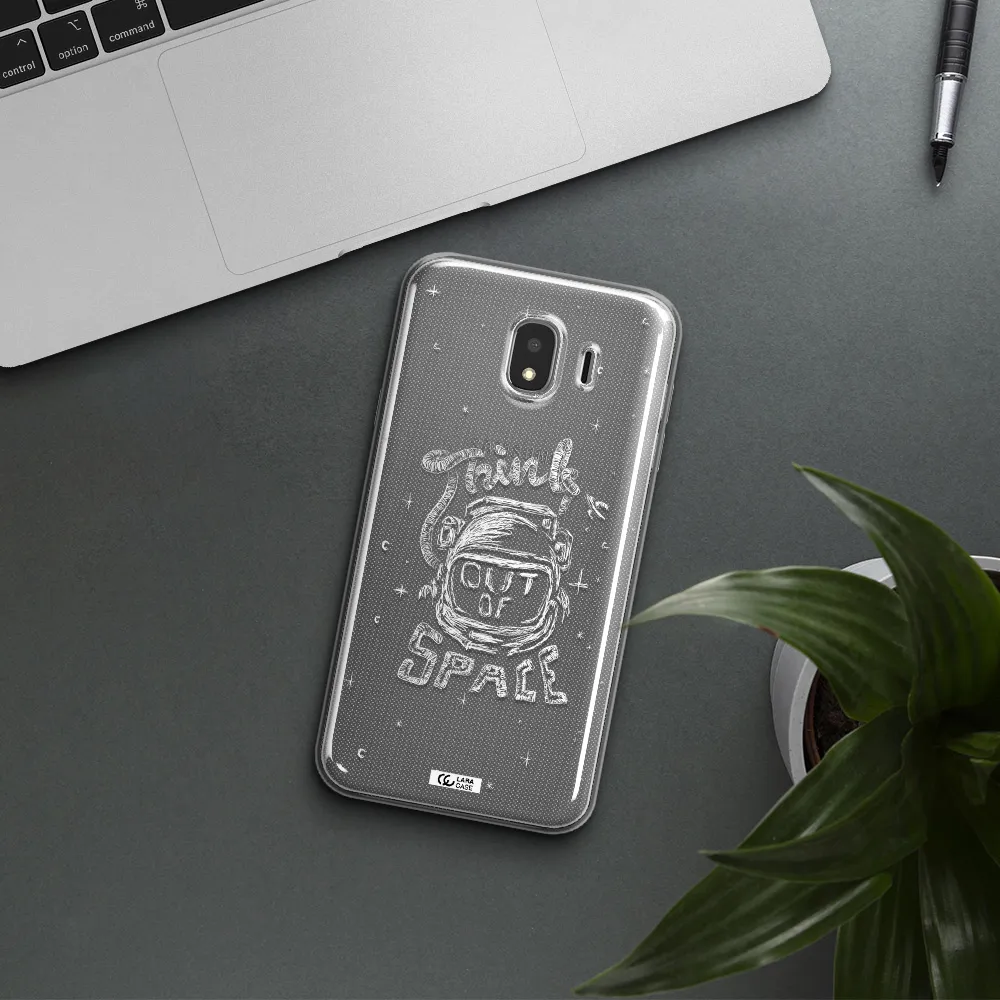 Think Out Of Space Samsung J4 Clear TPU Case
