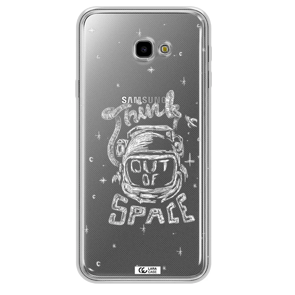 Think Out Of Space Samsung J4 Plus Clear TPU Case