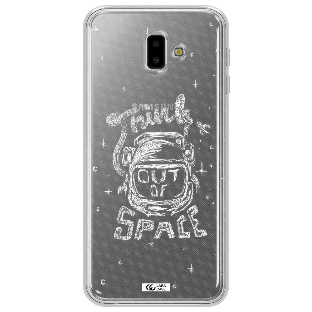 Think Out Of Space Samsung J6 Plus Clear TPU Case
