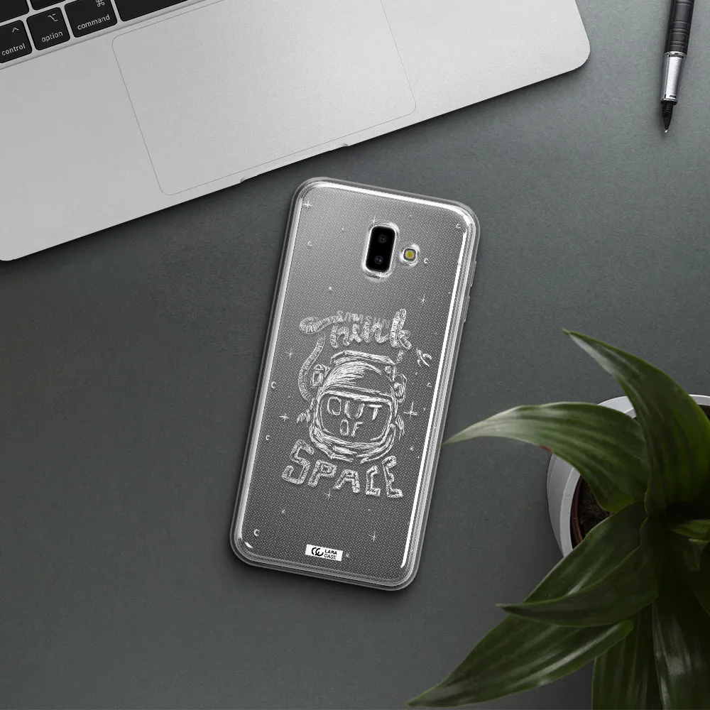 Think Out Of Space Samsung J6 Plus Clear TPU Case