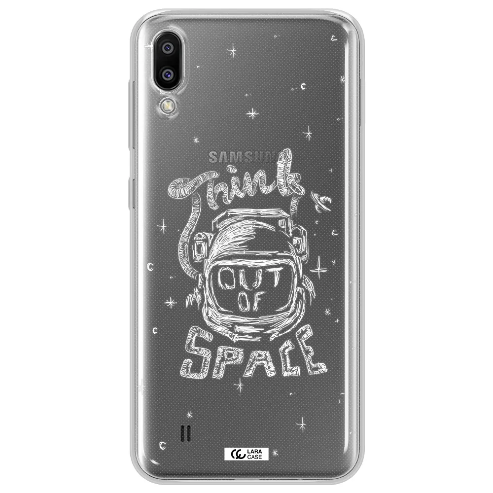 Think Out Of Space Samsung M10 Clear TPU Case