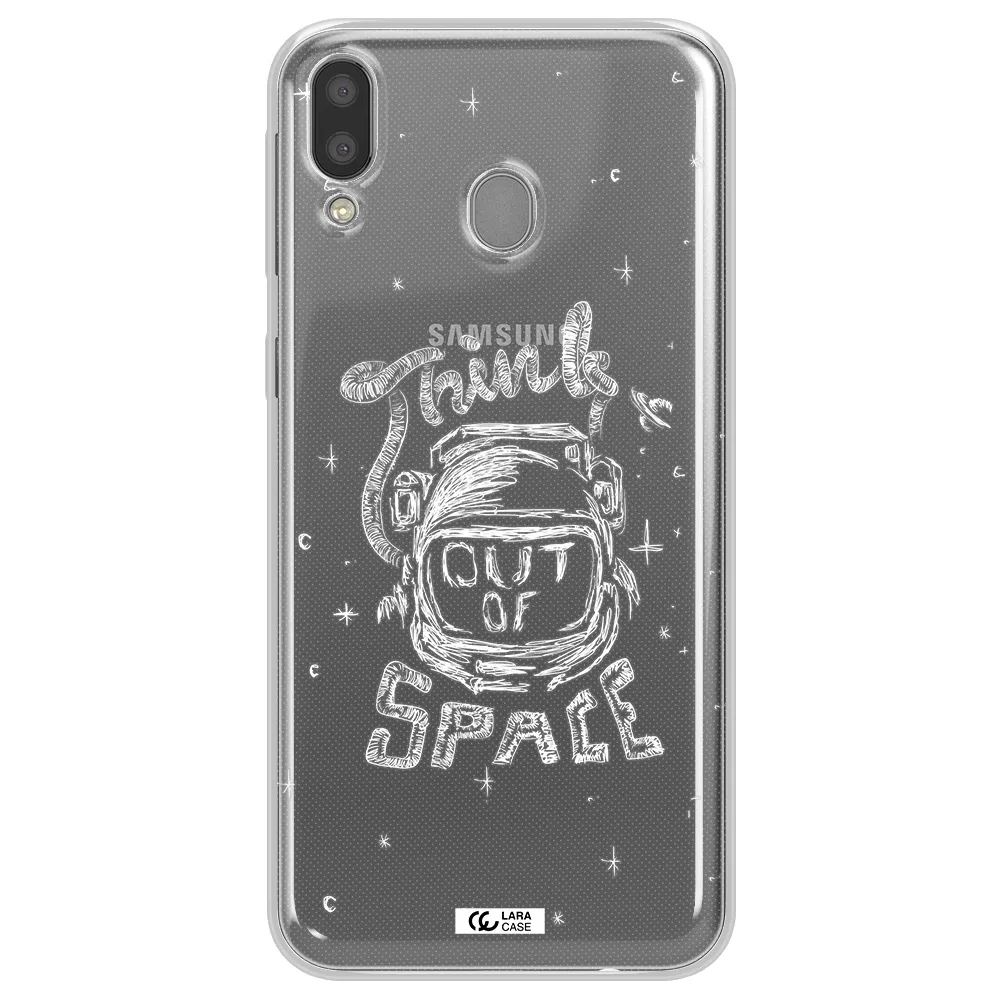 Think Out Of Space Samsung M20 Clear TPU Case