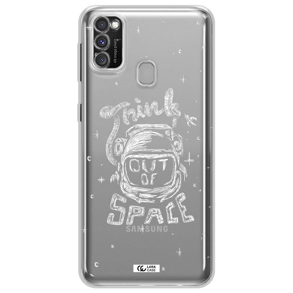 Think Out Of Space Samsung M30S Clear TPU Case