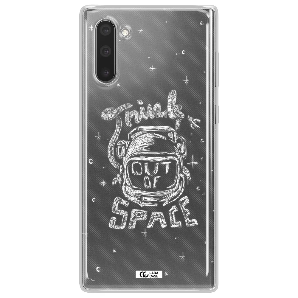 Think Out Of Space Samsung Note 10 Clear TPU Case