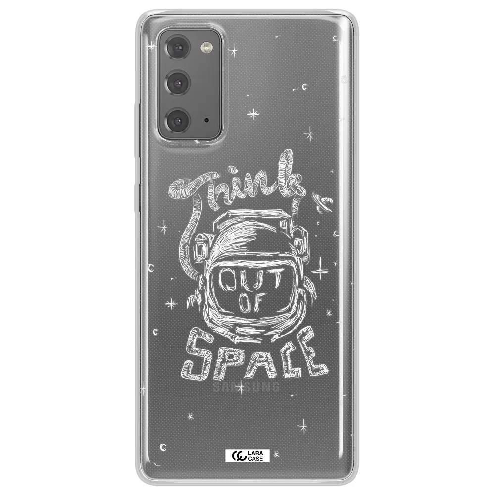 Think Out Of Space Samsung Note 20 Clear TPU Case