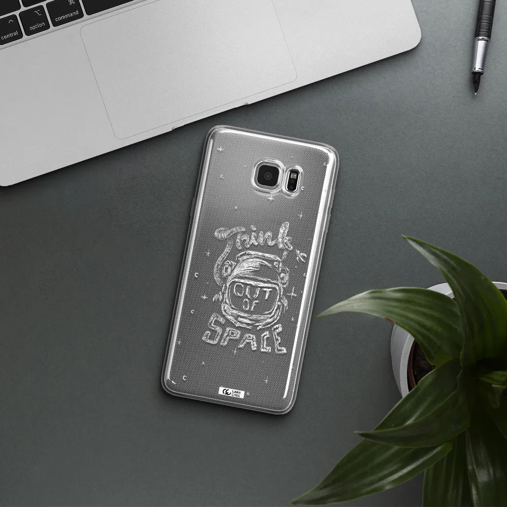 Think Out Of Space Samsung Note 5 Clear TPU Case