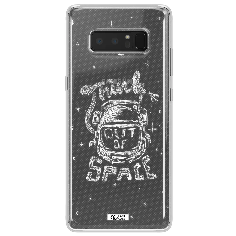Think Out Of Space Samsung Note 8 Clear TPU Case
