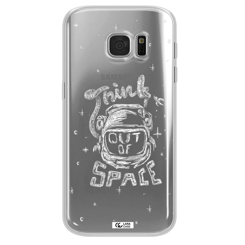 Think Out Of Space Samsung S 7 Clear TPU Case