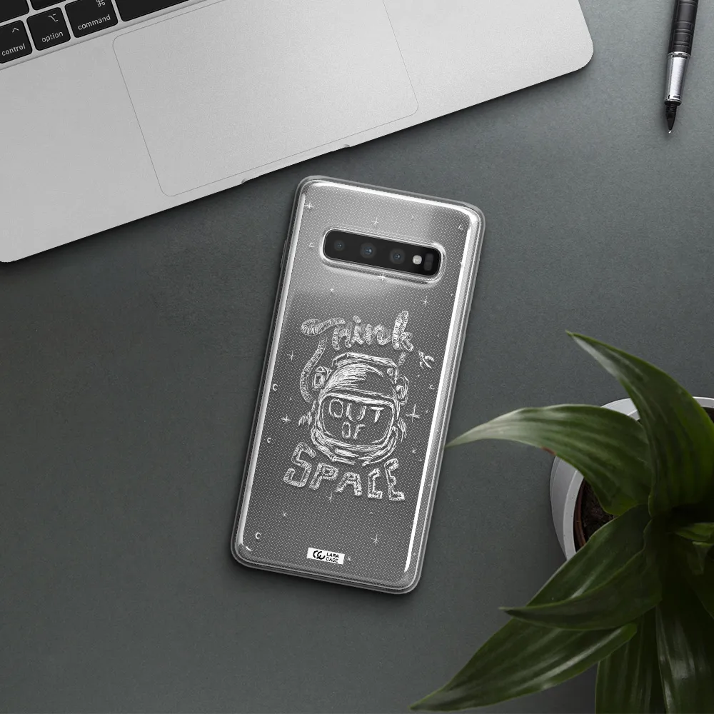Think Out Of Space Samsung S10 Clear TPU Case