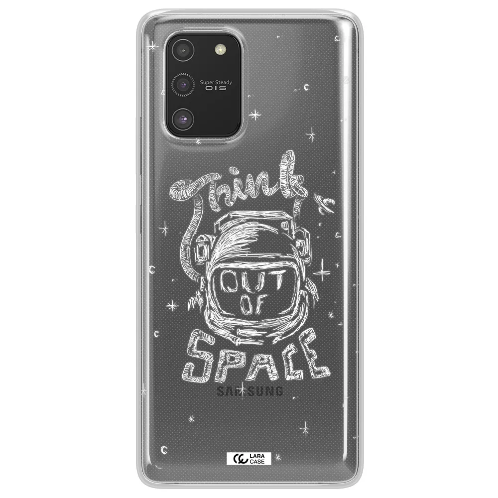 Think Out Of Space Samsung S10 Lite Clear TPU Case