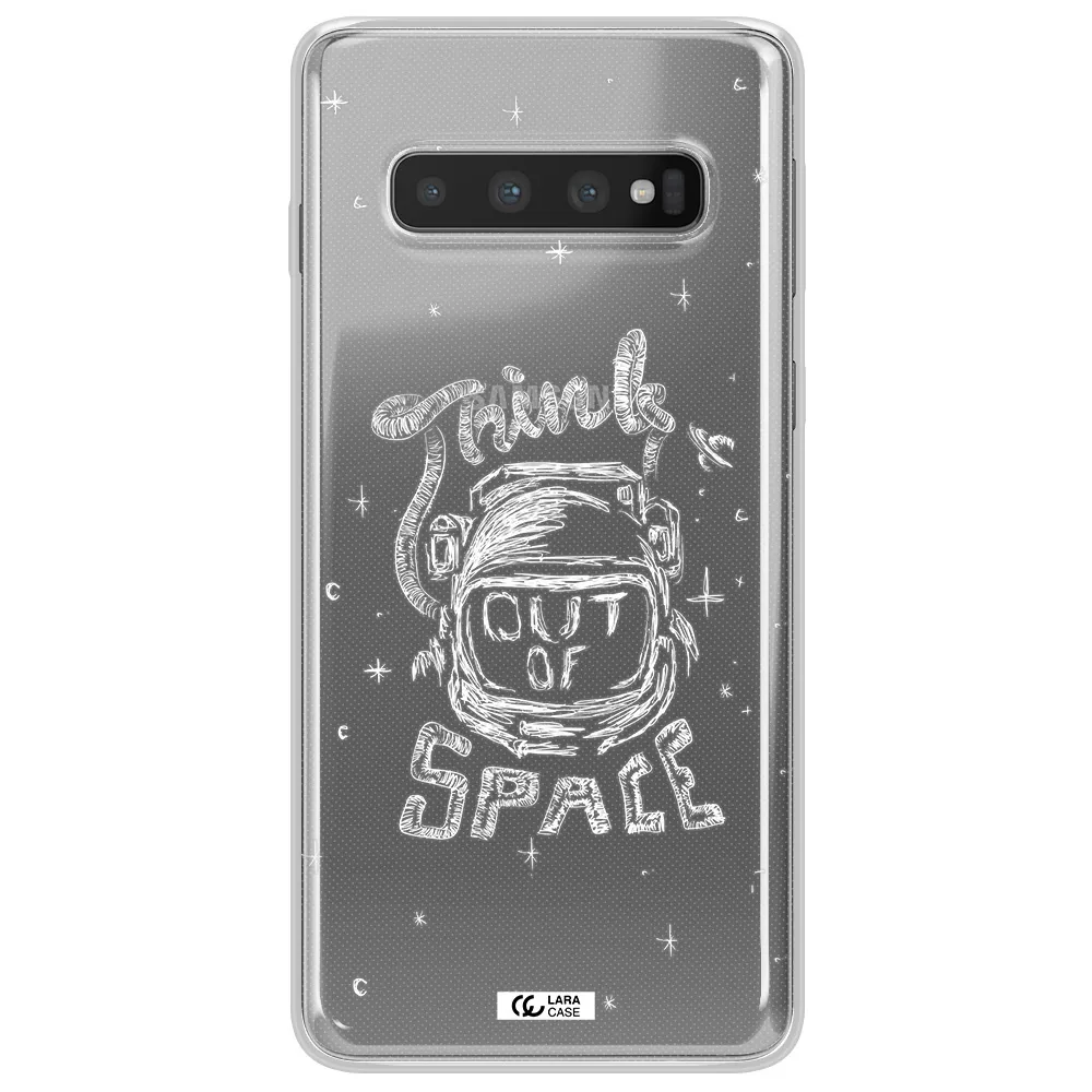 Think Out Of Space Samsung S10 Plus Clear TPU Case