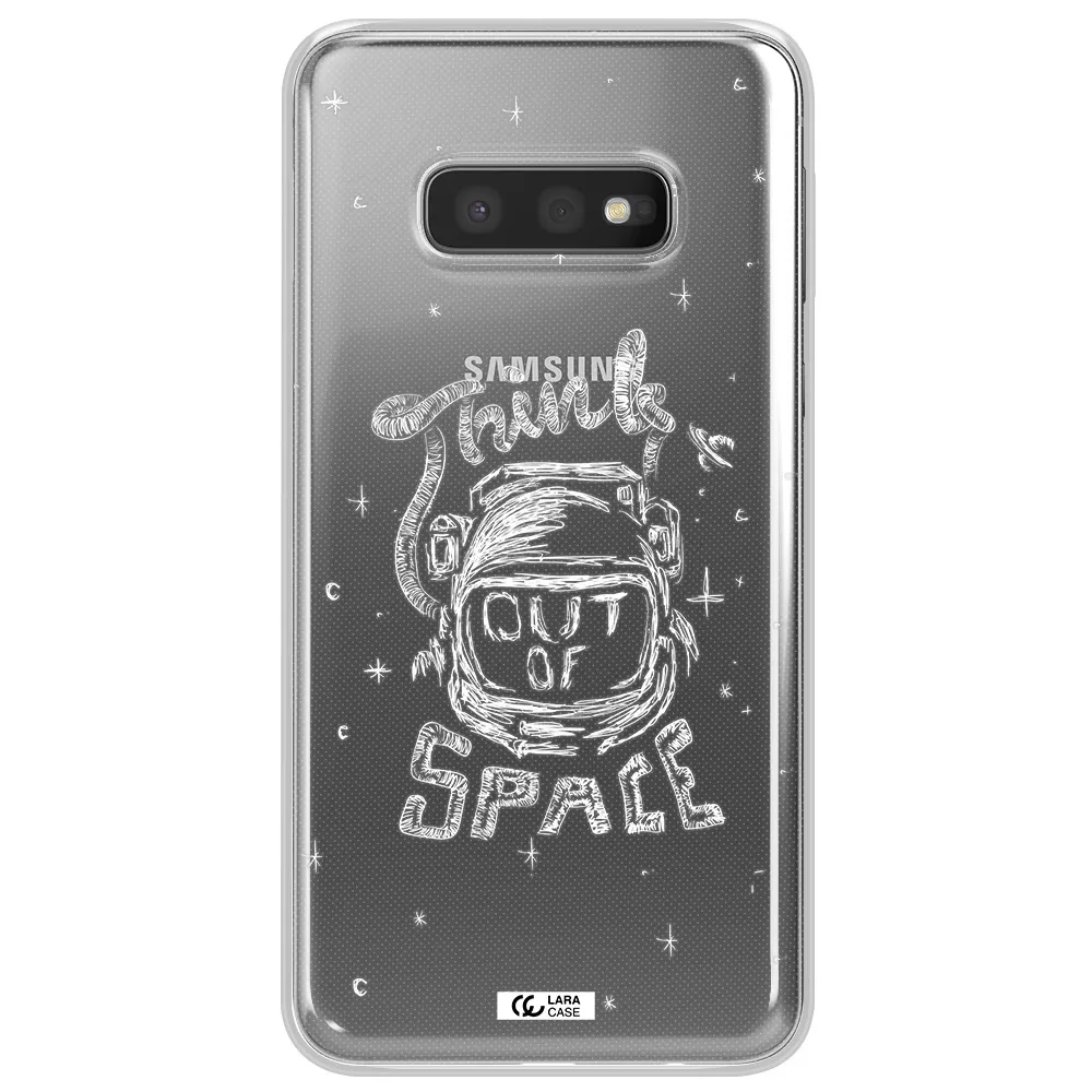 Think Out Of Space Samsung S10e Clear TPU Case