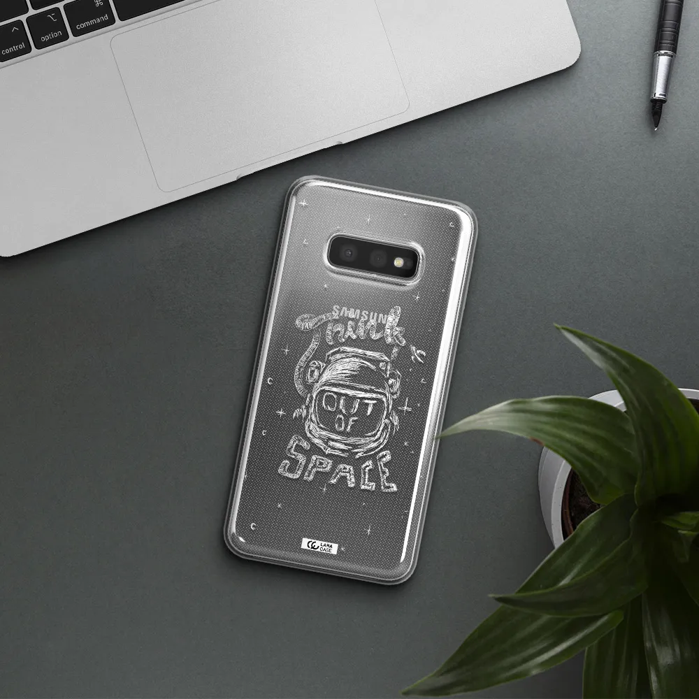 Think Out Of Space Samsung S10e Clear TPU Case