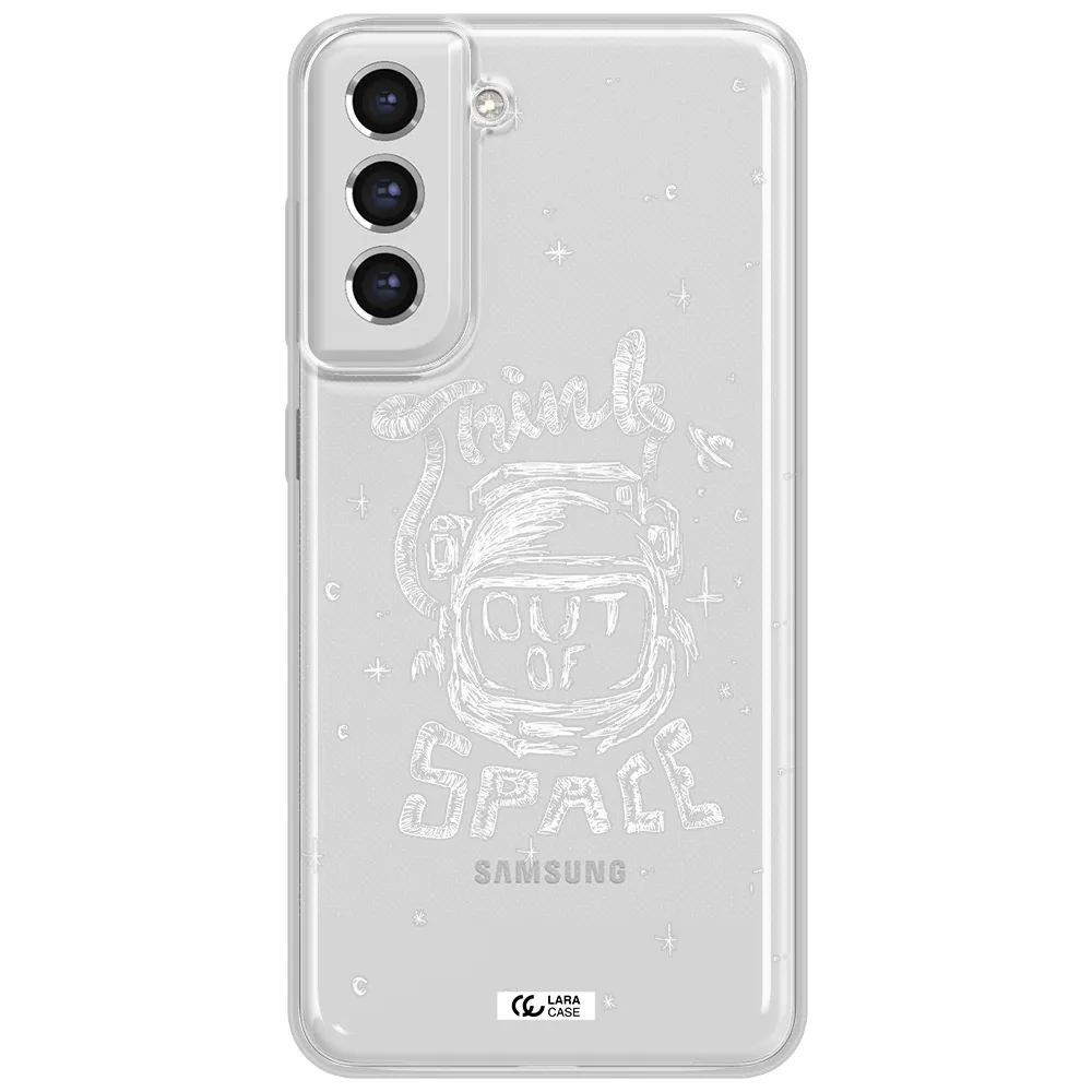 Think Out Of Space Samsung S21 Fe Clear Tpu Case