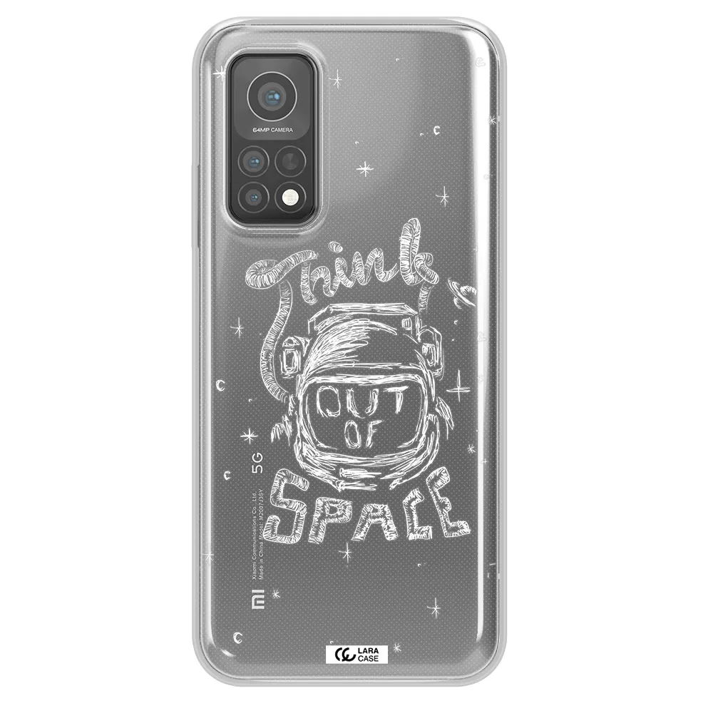 Think Out Of Space Xiaomi Mi 10 T Pro Clear TPU Case