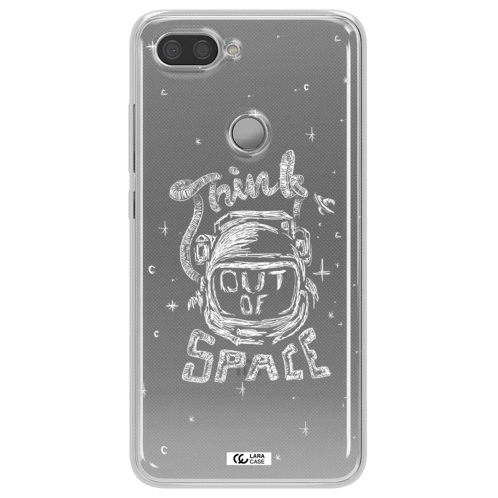 Think Out Of Space Xiaomi Mi 8 Lite Clear TPU Case