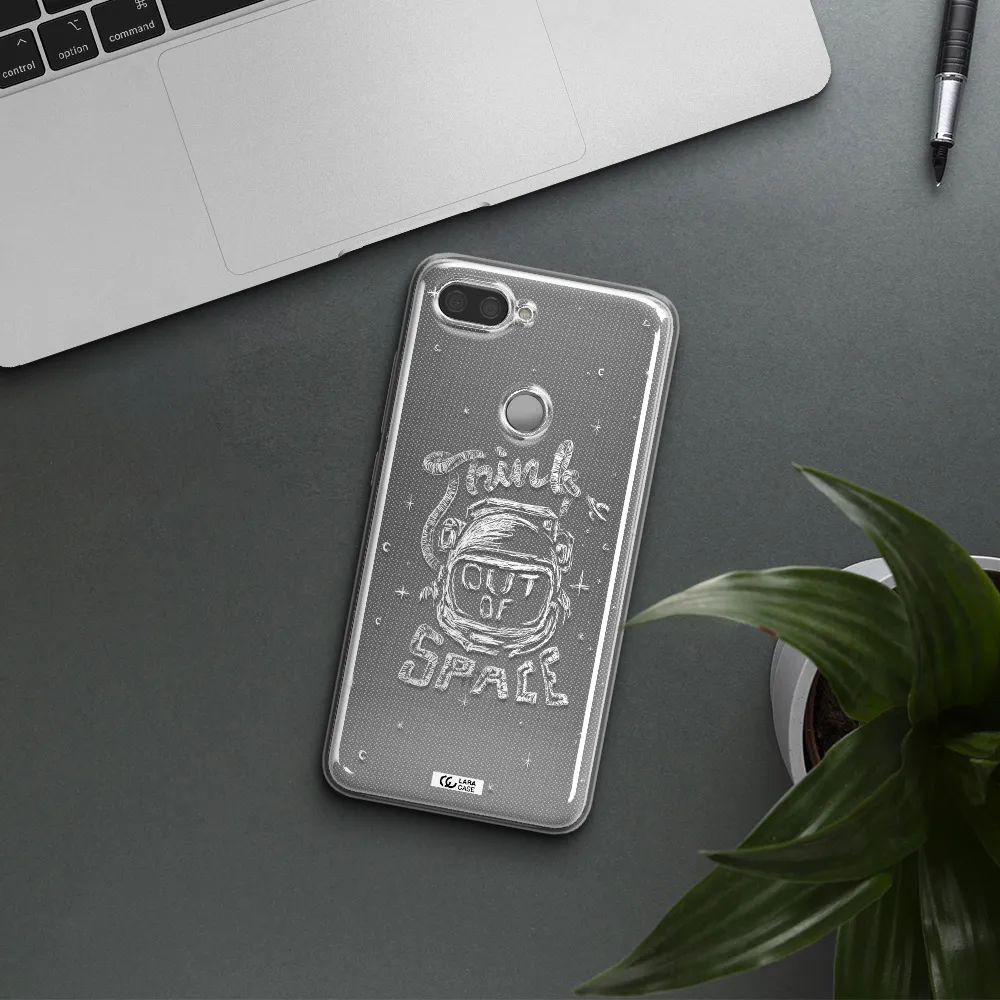 Think Out Of Space Xiaomi Mi 8 Lite Clear TPU Case