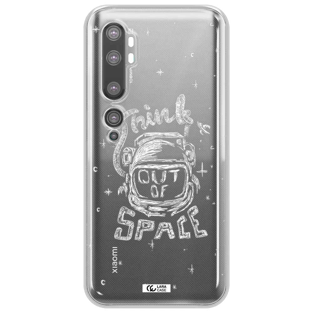 Think Out Of Space Xiaomi Mi Note 10 Clear TPU Case