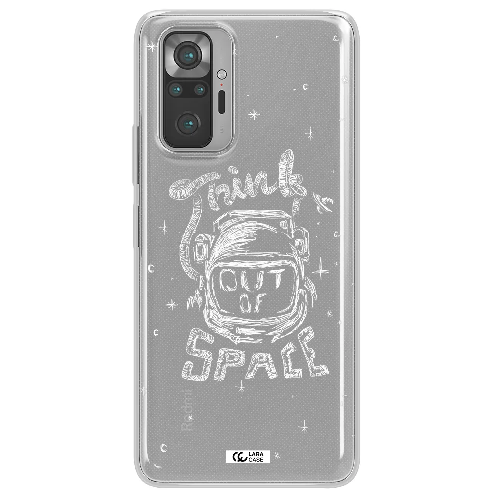 Think Out Of Space Xiaomi Note 10 Pro Clear TPU Case