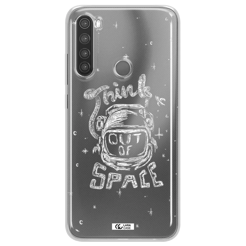 Think Out Of Space Xiaomi Note 8 Clear TPU Case