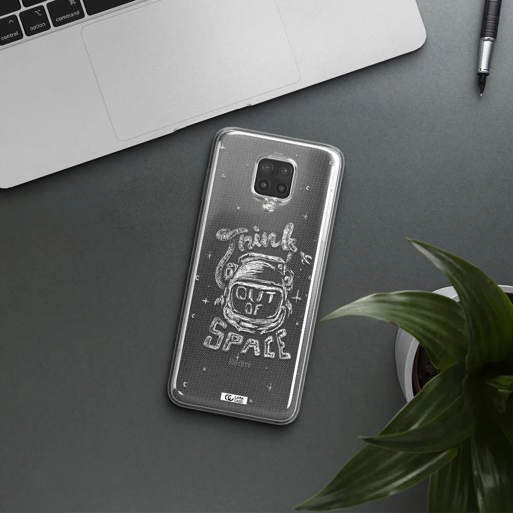Think Out Of Space Xiaomi Note 9 Pro Clear TPU Case