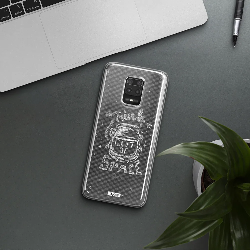 Think Out Of Space Xiaomi Note 9S Clear TPU Case