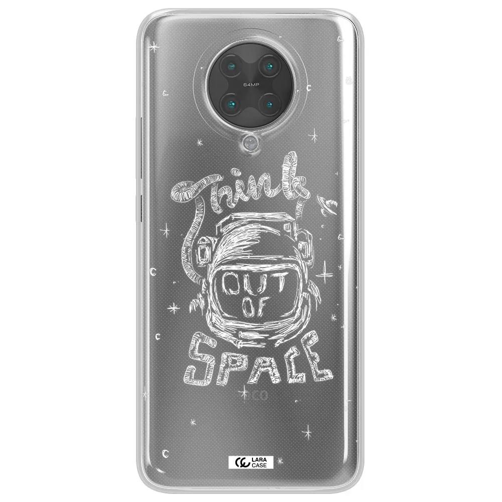 Think Out Of Space Xiaomi Poco F2 Pro Clear TPU Case