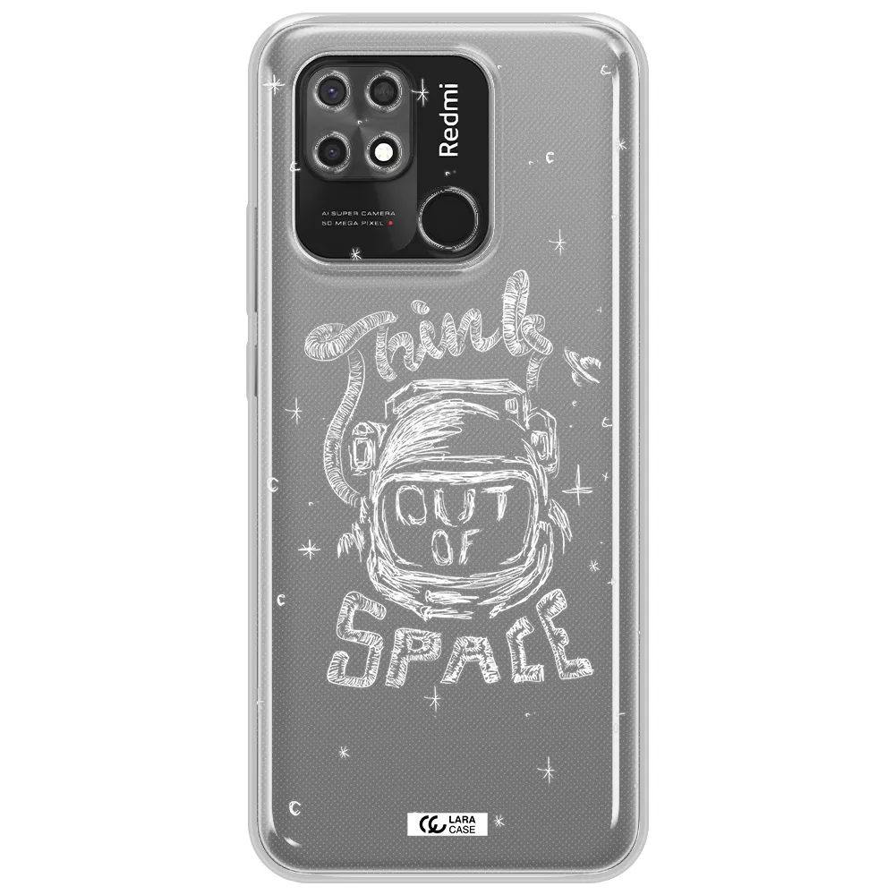 Think Out Of Space Xiaomi Redmi 10C Clear TPU Case