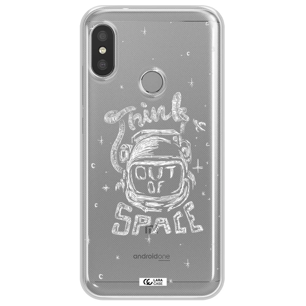 Think Out Of Space Xiaomi Redmi 6 Pro Clear TPU Case