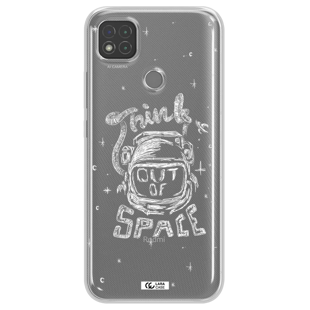 Think Out Of Space Xiaomi Redmi 9C Clear TPU Case