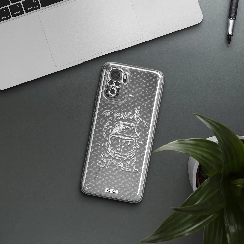 Think Out Of Space Xiaomi Redmi Note 10S Clear Tpu Case