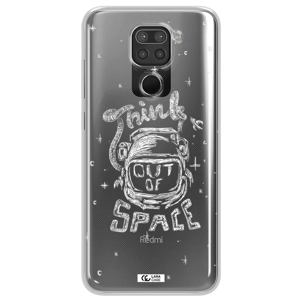 Think Out Of Space Xiaomi Redmi Note 9 Clear TPU Case