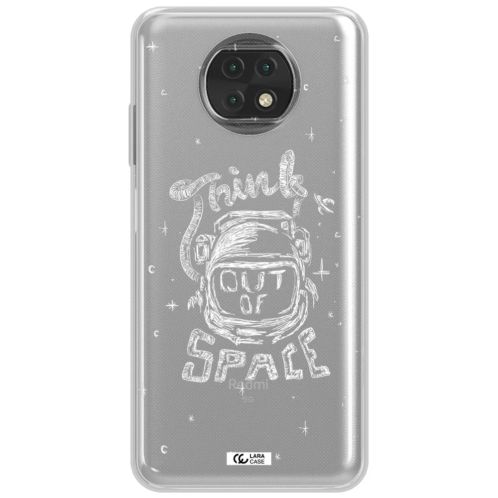 Think Out Of Space Xiaomi Redmi Note 9T Clear Tpu Case