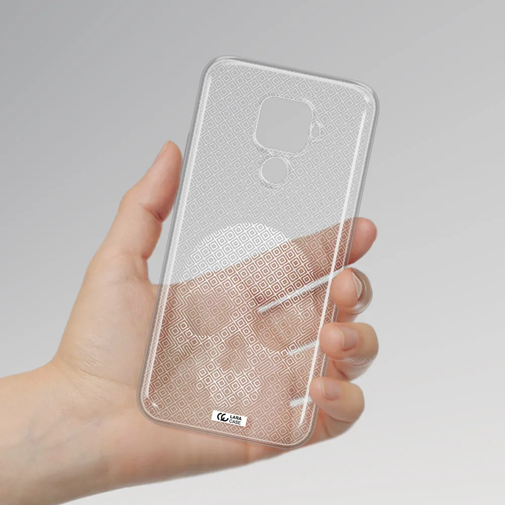 Skull Line Pattern Huawei Mate 30 Lite Clear TPU Case