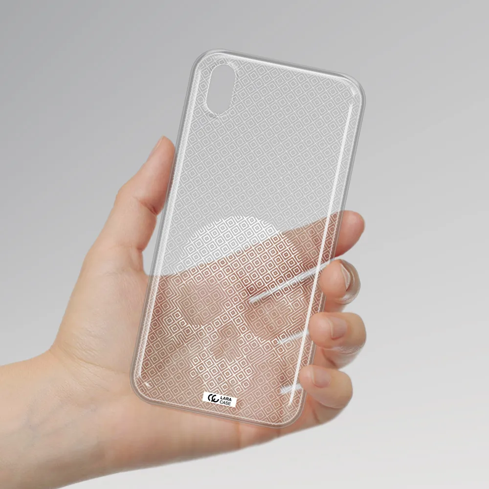 Skull Line Pattern Huawei Y5 2019 Clear TPU Case