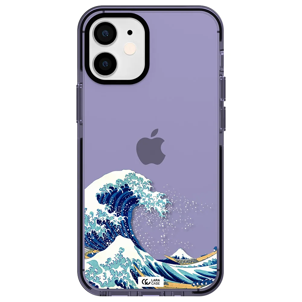 Great Wave Apple iPhone 12 mini impact Lilac Case