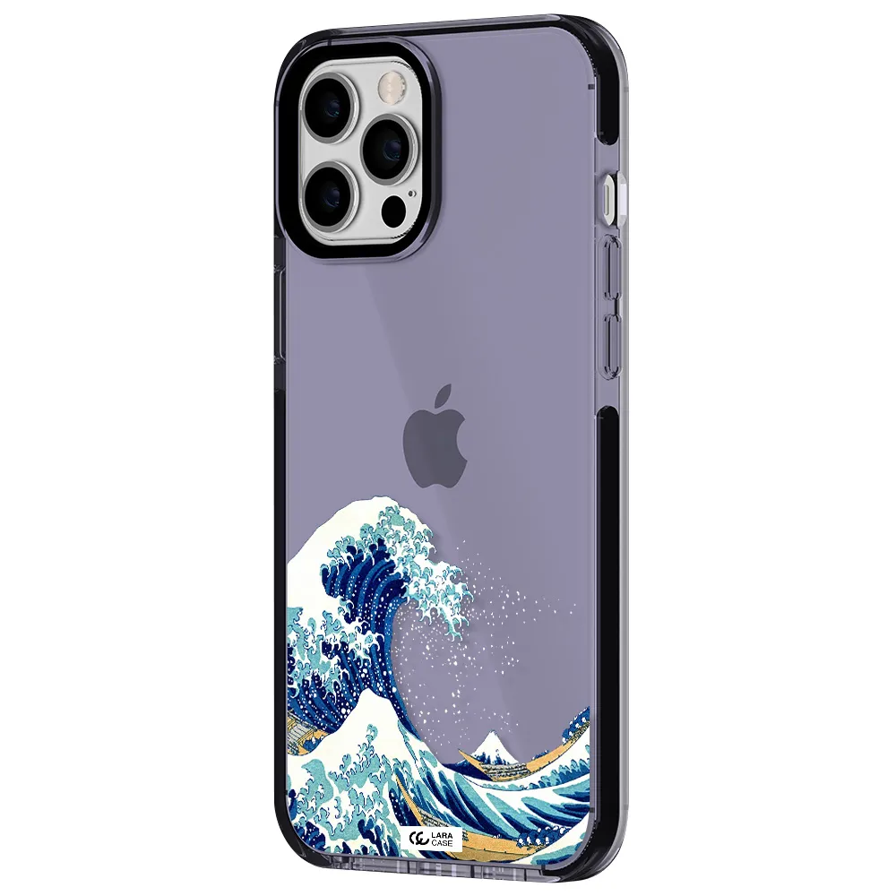 Great Wave Apple iPhone 12 pro max impact Lilac Case