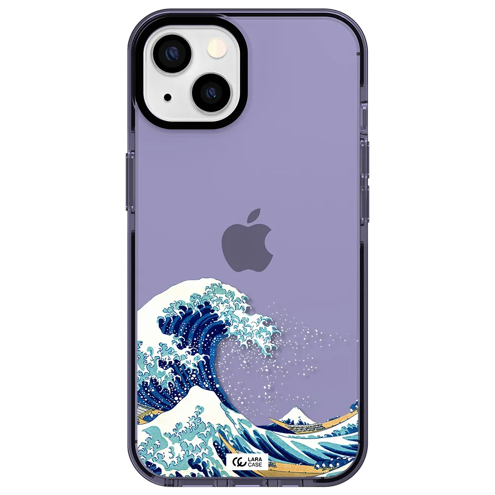 Great Wave Apple iPhone 13 impact Lilac Case