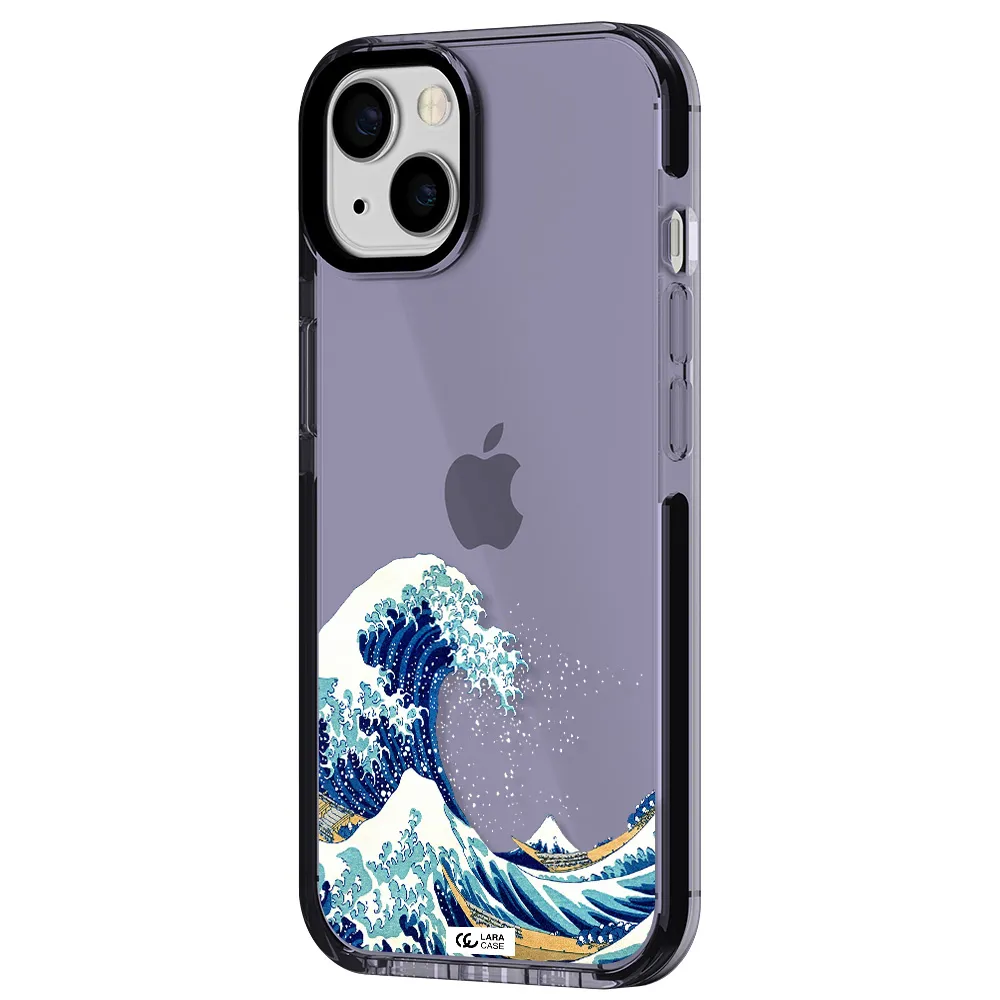 Great Wave Apple iPhone 13 impact Lilac Case
