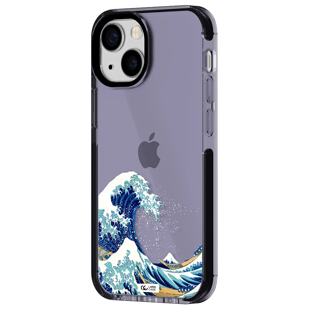 Great Wave Apple iPhone 13 mini impact Lilac Case